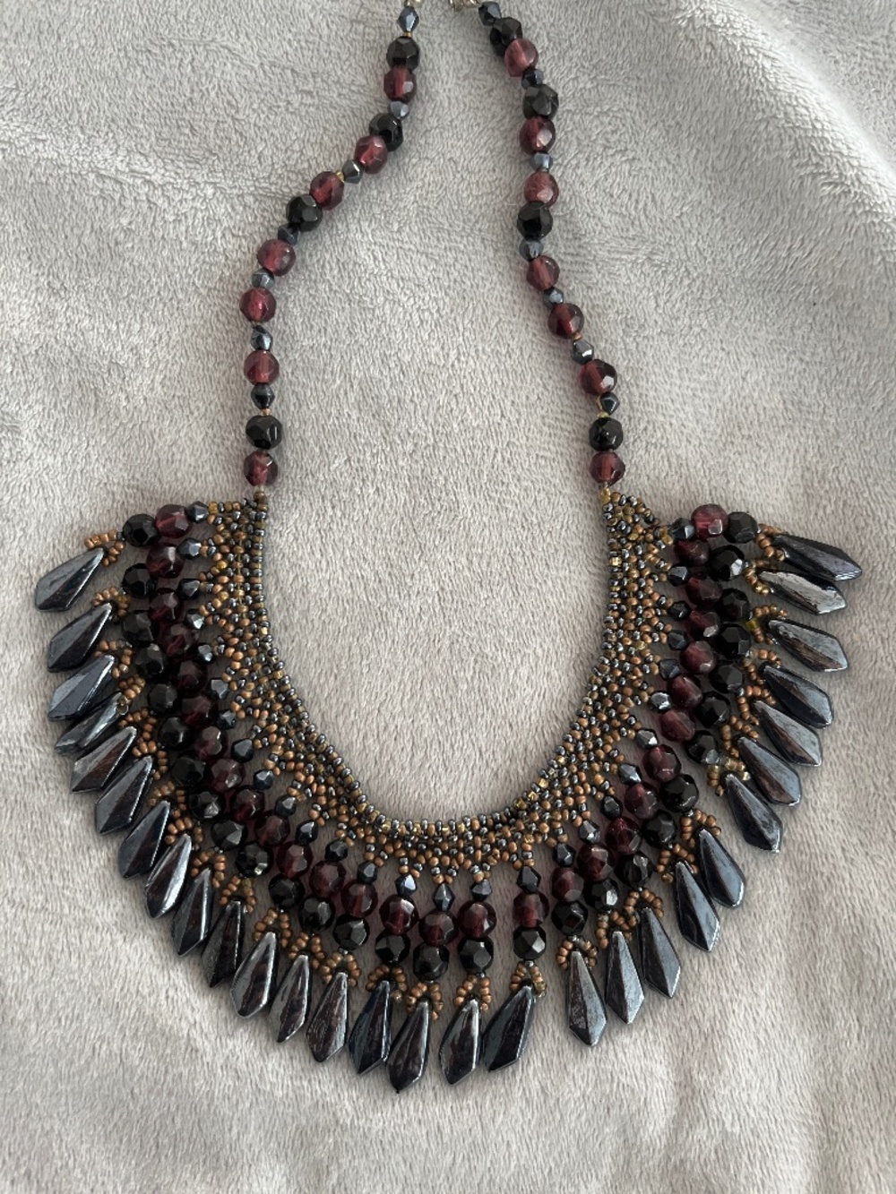 Chico’s necklace glass beads